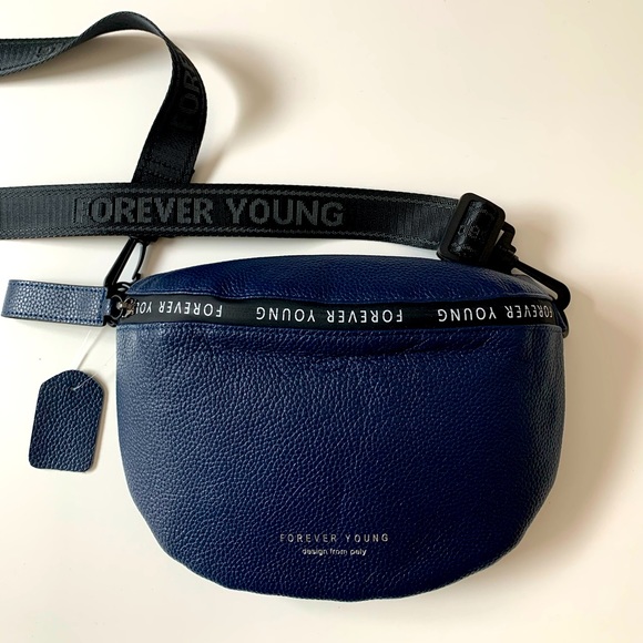 Navy Forever Young crossbody bag - Picture 1 of 2